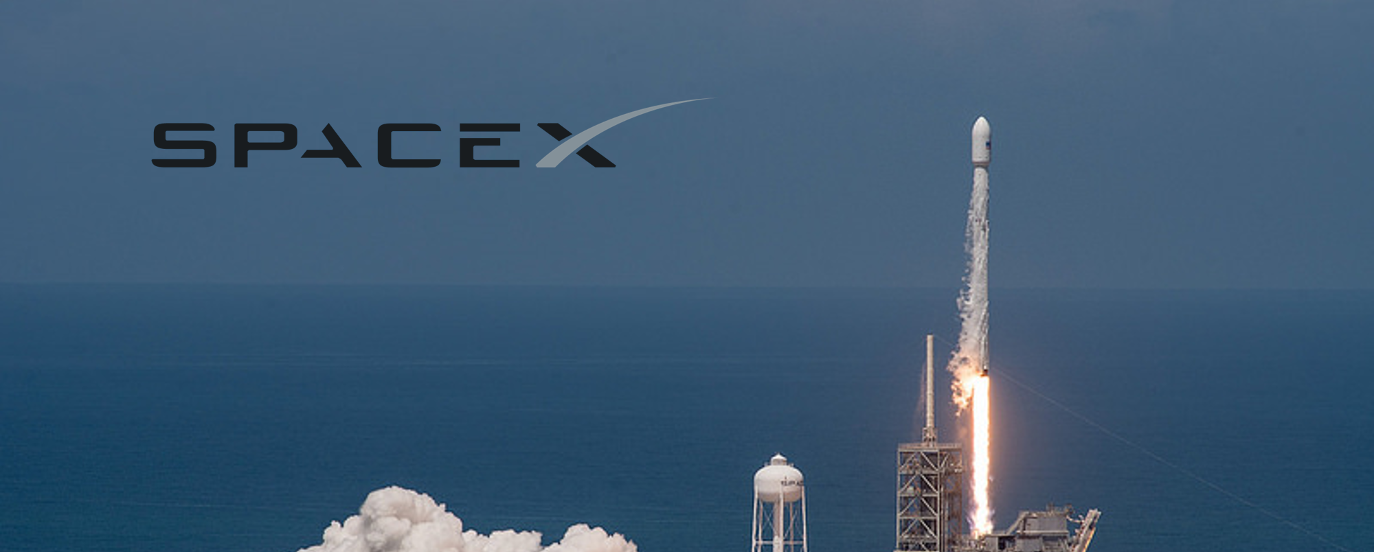 SpaceX banner